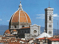 Basilica di Santa Maria del Fiore van Di Cambio en Brunelleschi