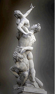 Roof van de Sabijnse Maagden van Giambologna