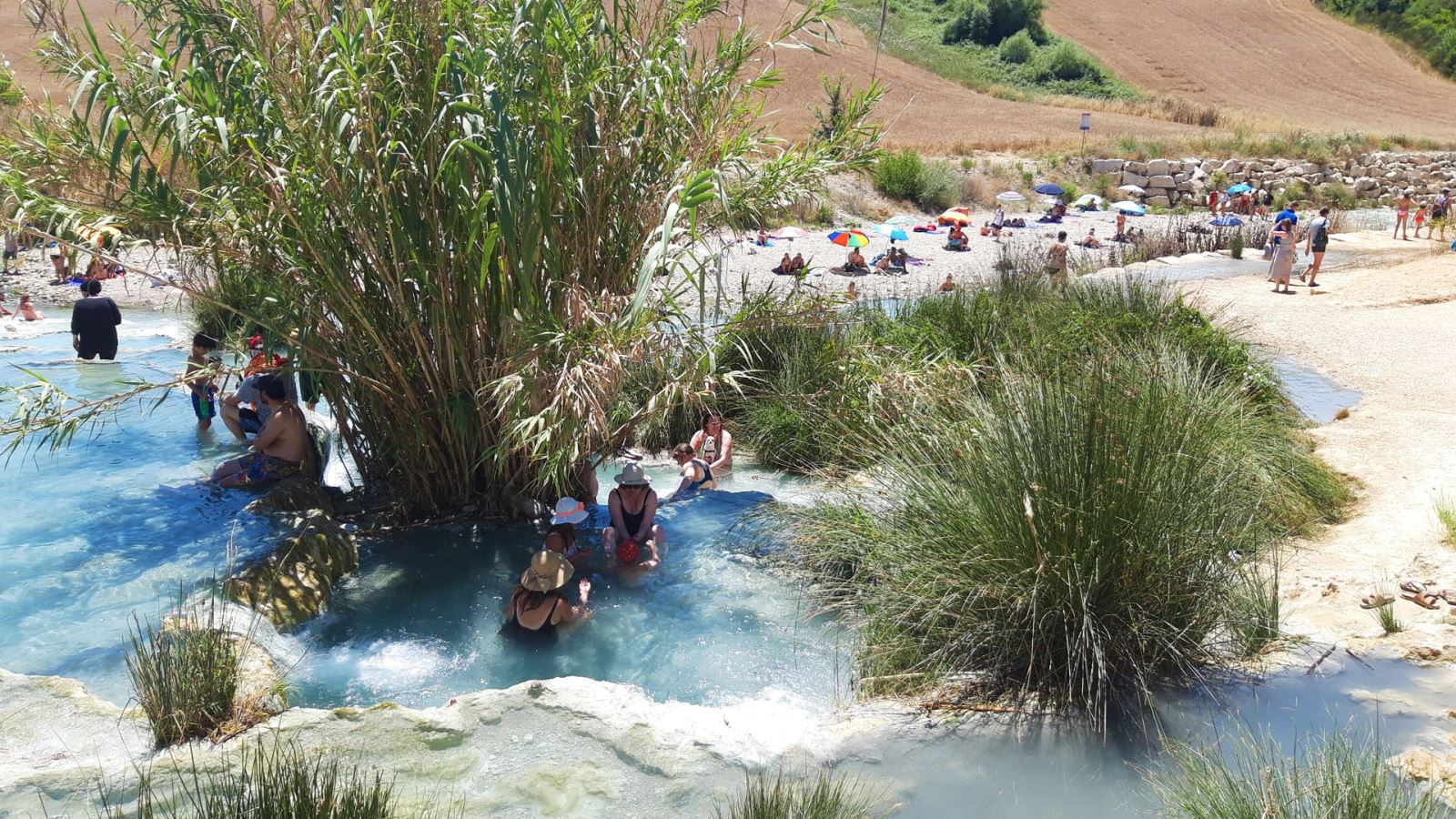 Warmwaterbronnen in Toscane | Wildzwemplekken